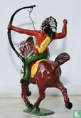 mounted Indian with bow - Image 2