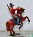 Mounted cowboy (gun on back) - Afbeelding 2