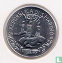 San Marino 10 lire 1982 "protect and educate children" - Afbeelding 2