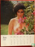 Harrison Marks' 12 page colour calendar of Magnificent Monique 1969 - Bild 1