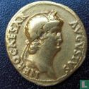 Empire romain Aureus Nero 64-66 AD (Temple de Janus) - Image 1