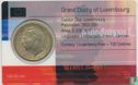 Luxemburg 5 francs 1986 (coincard) - Afbeelding 2