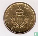 San Marino 200 lira 1987 "15th Anniversary-Resumption or Coinage " - Image 2