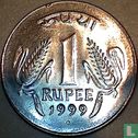 India 1 rupee 1999 (Noida) - Afbeelding 1