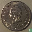 Nieuwe Hebriden 10 francs 1973 - Afbeelding 1