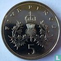 United Kingdom 5 pence 1985 - Image 2