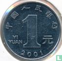China 1 Yuan 2001 - Bild 1