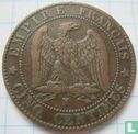 Frankrijk 5 centimes 1863 (K)  - Afbeelding 2