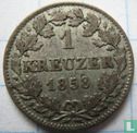 Beieren 1 kreuzer 1858 - Afbeelding 1