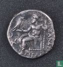 Koninkrijk Macedonië, AR Drachme, 336-323 BC, AE Alexander III De Grote, Kolophon, 310-301 BC - Afbeelding 2