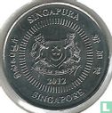 Singapour 10 cents 2012 - Image 1