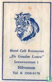 Hotel Café Restaurant "De Gouden Leeuw" - Afbeelding 1