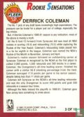Rookie Sensations - Derrick Coleman - Afbeelding 2
