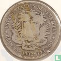 Venezuela 5 bolívares 1902 - Afbeelding 1