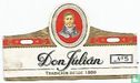 Don Julian - Nº 5 - Tradición desde 1880 - Afbeelding 1