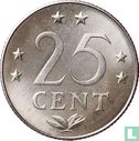 Antilles néerlandaises 25 cent 1969 - Image 2