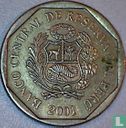 Pérou 50 céntimos 2001 - Image 1
