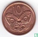 New Zealand 10 cents 2013 - Image 2