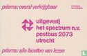 Antwoordkaart uitgeverij het spectrum  - Image 1