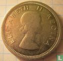 Afrique du Sud 1 shilling 1957 - Image 2