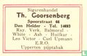 Sigarenhandel - Th. Goorsenberg - Image 1