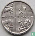 Verenigd Koninkrijk 5 pence 2010 - Afbeelding 2