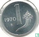 Italy 1 lira 1970 - Image 1