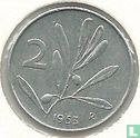 Italien 2 Lire 1953 - Bild 1