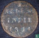 Dutch East Indies 1 cent 1834 - Image 1