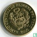 Peru 1 céntimo 2005 (brass) - Image 1