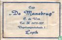 Café "De Manebrug" - Image 1