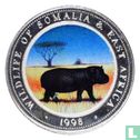 Somalia 25 shillings 1998 "Hippopotamus" - Image 1