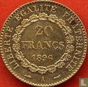 France 20 francs 1896 - Image 1