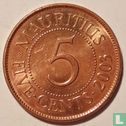 Mauritius 5 cents 2003 - Image 1