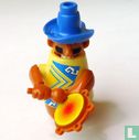 Mexicaan met trommel (blauwe hoed) - Afbeelding 1