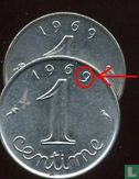 Frankrijk 1 centime 1969 (9 lange staart) - Afbeelding 3