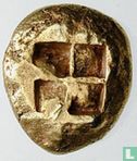 Mysia (Kyzikos-oude Grieks-Turkije)  stater (Electrum) 500-475 BC - Afbeelding 2