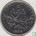 Frankrijk 5 francs 1999 - Afbeelding 1