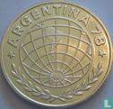 Argentinië 3000 pesos 1978 "Football World Cup in Argentina" - Afbeelding 2