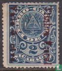 Tax stamp with overprint - Image 1