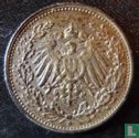 Duitse Rijk ½ mark 1911 (D) - Afbeelding 2