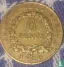 Britisch Westafrika 6 Pence 1920 (KN) - Bild 1