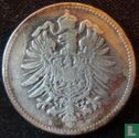 Empire allemand 1 mark 1881 (H) - Image 2