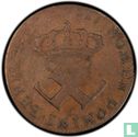 French colonies 9 deniers 1721 (B) - Image 2