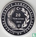Turquie 20 türk lirasi 2015 (BE) "Esma Deniz - First female Turkish nurse" - Image 1
