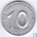 RDA 10 pfennig 1952 (E) - Image 2