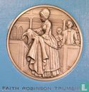 USA  Great Women of the American Revolution Medal - Faith Robinson Trumbull  1975 - Image 2