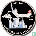 Togo 1000 francs 2002 (PROOF) "Douglas DC-4" - Image 1