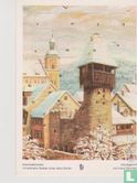 Adventskalender "Verschneite Dächer einer alten Stadt" - Afbeelding 1