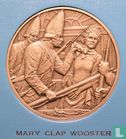 USA  Great Women of the American Revolution Medal - Mary Clap Wooster  1975 - Afbeelding 2